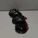 Golf Iron Covers, 9Pcs/Set GLOOF Golf Head Covers Black Silicone Rubber Golf Club Head Covers Fit All Brands