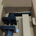 Plustool 6 Pack Matte Black Door Handles, Passage Door Levers for Hallway & Closet, Interior Keyless Door Knobs Heavy Duty Square Non-Locking Handlesets(2.0lb), Reversible for Left & Right Sided Doors