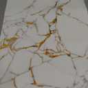 Eyanle Coffee Mat Bar Maker Machine Pad for Countertops Leather Absorbent Drying Kitchen Counter Accessories Decor 18x12 White Gold Marble Texture