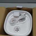 PAWGETHER Cat Water Fountain, Ultra Quiet Pumpless Pet Water Fountain with Stainless Steel Tray, 67oz/2L Water Fountains for Cats Indoor with 360 Motion Sensor for Cats & Dogs (with Filter)