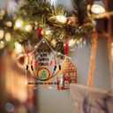 Jumper Cables Ornament, Xmas Gag Gifts for Coworkers Friend, Got You Some Jumper Cables Acrylic Ornament, Best White Elephant Gift