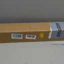 LazBlinds No Drill Cordless Bamboo Roman Shades, 27.5" W × 48" H, Brown