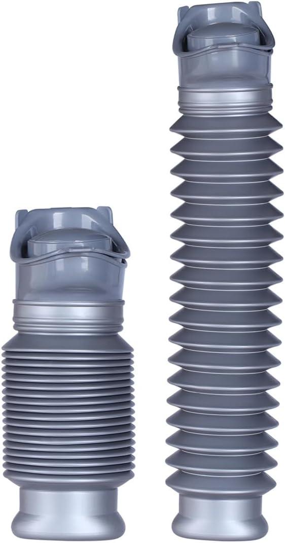 Emergency Urinal Shrinkable Pee Bottle 600ML Portable Potty Urinal Mobile Emergency Toilet for Outdoor Travel Camping Kids Adult