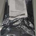 LazBlinds 100% Blackout Cordless Thermal Insulated UV Protection Privacy Curtain for Windows and Doors (26''W x 68''H, Black, 1 Panel)