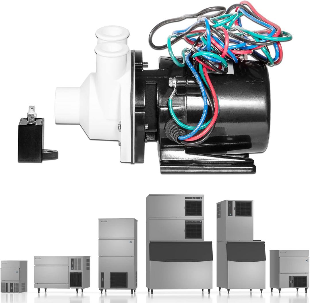 APTA92P10WD1 Water Pump Motor Assembly For Hoshizaki APTA92P10WD1 Ice Machine Equivalent, 120V 53.4W 0.4 Amp, Replace for KM500MAH, KM630MAH, KM900MAH APTA92P10WD1 Water Pump Motor Assembly For Hoshizaki APTA92P10WD1 Ice Machine Equivalent, 120V 53.4W 0.4 Amp, Replace for KM500MAH, KM630MAH, KM900MAH