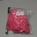 THE GYM PEOPLE Womens High Waisted Running Shorts Quick Dry Athletic Workout Shorts with Mesh Liner Zipper Pockets (Bright Pink, X-Large)