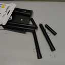 JayRex Countertop Corner Shelf, 3 Tier Shelf Moveable Organizer for Bathroom Counter, Make Up, Dresser Table, Desktop Shelf (Black)