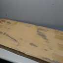 4NM 39.4" Small Folding Desk, Foldable Computer Home Office Desk, Study Writing Table for Small Space Saving Bedroom, Easy Assembly - All White