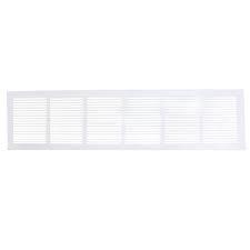 Steel Painted Baseboard Return Air Grille,  White, 1-Pack