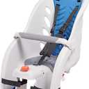 Schwinn Deluxe Child Bike Carrier, Seats one Kid Ages 1+, Frame Mount, Adjustable Safety Harness, Quick Release Design, Comfortable Padding, Rear-Mounted Child Bike Seat for Toddler