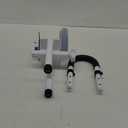 Vaunn Medical Bathtub Handle Grab Bar and Safety Rails for Seniors, Height Adjustable Tub Handles