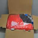 Leyndo Christmas Inflatable 7FT Santa Hat Blow up Yard Outdoor Decoration with Built in LED Lights, Lighted Blow-up Funny Lawn Outside Decor for Xmas Winter Holiday Party Garden Indoor Home Display