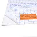 Polycarbonate Clear Plastic Sheet 36" X 36" X 0.118" (1/8") Exact with EasyRuler Film, Shatter Resistant, Easier to Cut, Bend, Mold Than Plexiglass. Window Panel, Hobby, Home, DIY, Industrial, Crafts
