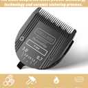 [2 Pack] 5-in-1 Replacement Clipper Blade, Detachable & Adjustable Dog Grooming Blade Compatible with Wahl Arco, Bravura, Chromado, Creativa, Figura, Motion & SuperGroom (Black)