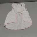 QWINEE Heart Print Dog Cat Dress Bow Decor Cute Dog Dresses Puppy Tutu Skirt Chihuahua Teddy Pomeranian Dress Birthday Holiday Clothes for Cat Kittens Small Medium Large Dogs, Pink, XXL