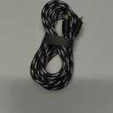 CELLCandy 6.5ft USB-A to USB-C Braided Charge & Sync Cable - Black/Silver