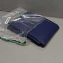 homing Rectangle Vinyl Tablecloth, Waterproof Spillproof Plastic Flannel Backed Easter Table Cloth, Wipe Clean Table Cover for Dining, Buffet Parties and Camping (Navy Blue, 60" x 84")