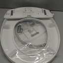 Brondell Bidet Toilet Seat Non-Electric Swash Ecoseat, Fits Elongated Toilets, White - Dual Nozzle System, Ambient Water Temperature - Bidet with Easy Installation