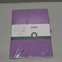 BEZEND Planner 2025-2026 Weekly and Monthly, 8.5" x 11" Academic Calendar (Jul 25-Dec 26) Vertical Daily Appointment with Hourly Timeslot & Monthly Tab, PU Leather Hardcover - Lavender