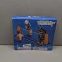 118" Pool Volleyball Set  Inflatable Volleyball Court with 2 Weight Bags, Upgraded PVC Ball & Pump  Fun Pool Games for Adults & Family | Summer Party Gift