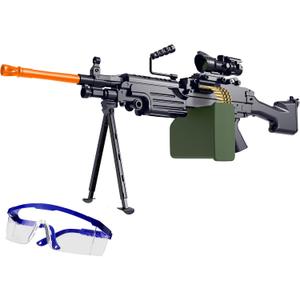Gel Splat Blaster - 36 Inch Big Size - Rich Accessories - Fully Automatic and Manual Mode - 7.4V Rechargeable Battery - for Ages 15+, Large
