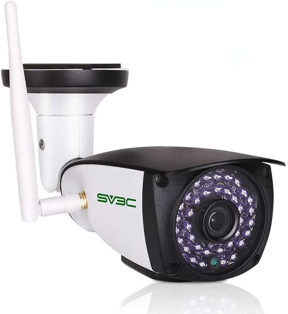 SV3C 5MP WiFi IP Camera Outdoor, Dual Band 2.4GHZ 5GHZ WiFi Security Cameras, Exterior Onvif Cam Support RTSP Browser Viewing, Human Motion Detection, Two-way Audio, IP66 Waterproof, SD Card Recording
