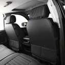 JOJOBAY Chevy Silverado Seat Covers,GMC Sierra Seat Covers,Custom Fit 2007-2024 1500 2500HD 3500HD Crew Double Extended Regular Cab,LT LZT RST Trail Boss(Full Set,Black Red)