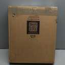 Mayfair Padded Toilet Seat, Cushioned Soft Vinyl over Wood Core Seat, Secure Hinges, Easy Clean, Round, Bone