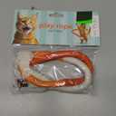 Cat Toy Bite Rope Funny Wear Resistant Home Portable Educational Toys Multipurpose Pet Chew Toy for Small Animals Kitten Puppy Accessories Orange