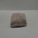 DII Herringbone Striped Collection Cotton Throw Blanket, 50x60, Stone