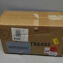 Lulu Home 2 Pack 2 Ft Pre-Lit Pathway Christmas Trees with Stake, Battery Operated 60 LED Lighted Small Christmas Trees Yard Stake Outdoor Decoration with Red Berries, Red Balls, Pine Cones