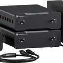 Fosi Audio Two V3 Mono Power Amplifier 240W Class D AMP with TPA3255 Chip, RCA/XLR Balanced Inputs, 48V/10A Power, for Home Audio Speakers & Home Theater