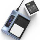 2Pack 3800mAh for Arlo Battery with Charger Station, Supports PD Fast Charging Mode, 2026 Upgrade Rechargeable High Capacity Lithium Battery for Arlo Pro/ 2 Camera