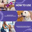 Dental Fresh Enzymatic Gel Finger Toothbrush Kit for Dogs, Includes Finger brush and Toothbrush  Teeth Cleaning