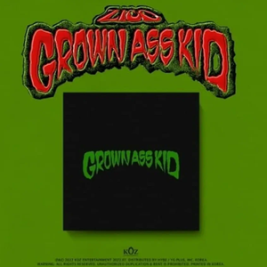 DREAMUS ZICO Grown Ass Kid 4th Mini Album PhotoBook Version CD+Poster on Pack+Photobook+Sticker+Tracking Sealed, GREEN DREAMUS ZICO Grown Ass Kid 4th Mini Album PhotoBook Version CD+Poster on Pack+Photobook+Sticker+Tracking Sealed, GREEN