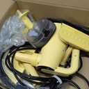 MOMOKOVA Steam Cleaner, Chemical-Free High-Pressure Commercial Steamer Cleaner with Unlimited Steam Injection, Fast Heat-Up, 2.2L Capacity, 14 Accessories for Floors, Grout, Upholstery (Yellow)