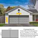 LIAMST Garage Door Screen 12 * 9FT1 Car Garage Doors- Reinforced Fiberglass Door Screen,Stronger High Energy Magnets Magnetic Screen Door