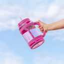 Reduce WaterDay, Spill-Proof Silicone Straws, 80oz Capacity