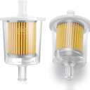 FUEL FILTERS INDUSTRIAL HIGH PERFORMANCE UNIVERSAL INLINE GAS FUEL LINE 3/8" 10 Pack