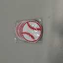 TEHAUX Wear-Resistant Baseball Hat Patches 3.03 Inch Embroidered Appliques for DIY Clothes Decoration Repair on Jackets Bags Hats