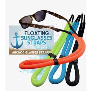Floating Sunglasses Straps for Water – 4 Pack Buoyant Glasses Retainer for Men Women – Adjustable Floatable Eyewear Lanyard for Boating Kayaking Fishing Paddleboarding Beach Lake Pool
