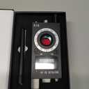 Hidden Camera Detectors, Anti Spy Camera Finder, GPS Tracker Detector, Hidden Devices Detector for Airbnb, Hotels, Bathroom, Home, Office (Black)