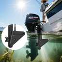 Adjustable Pole Clamp Transducer Mount Compatible with Lowrance Eagle Eye 9 - for 20-50mm Fits Round Pole , Easy Installation - Sturdy and Durable (Black)