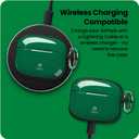 iFace First Class Case [Compatible with AirPods Pro]  Cute Shockproof Hybrid Dual Layer [Hard Cover + Bumper] Keychain Protective Case [Drop Tested]  Green