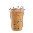 Comfy Package [16 oz. - 50 Sets Crystal Clear Plastic Cups With Strawless Sip-Lids