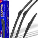 3 wipers Replacement for 2013-2018 Hyundai Santa Fe/2013-2019 Hyundai Santa Fe XL, Windshield Wiper Blades Original Equipment Replacement - 26"/14"/13" (Set of 3) U/J HOOK