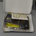 60th Birthday Decorations Men Women with 60th Birthday Banner, Black and Gold Table Cloth, Number Balloons, Large Sash, Cake Topper and Candles