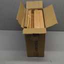 KKTONER 5-Tier Bamboo Desk Organizer with Drawer Tabletop File Organizer Document Holder with Shelf Desktop Cabinet for Home Office School Supplies (Natural)