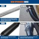 Generator Exhaust Extension Silencer Kit w/ 3 Adapters & Mounting Plate