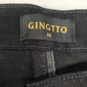 GINGTTO Mens Baggy Jorts Y2k Long Black Jean Shorts for Men 90s Wide Leg Denim Shorts Men Loose Hip Hop 36